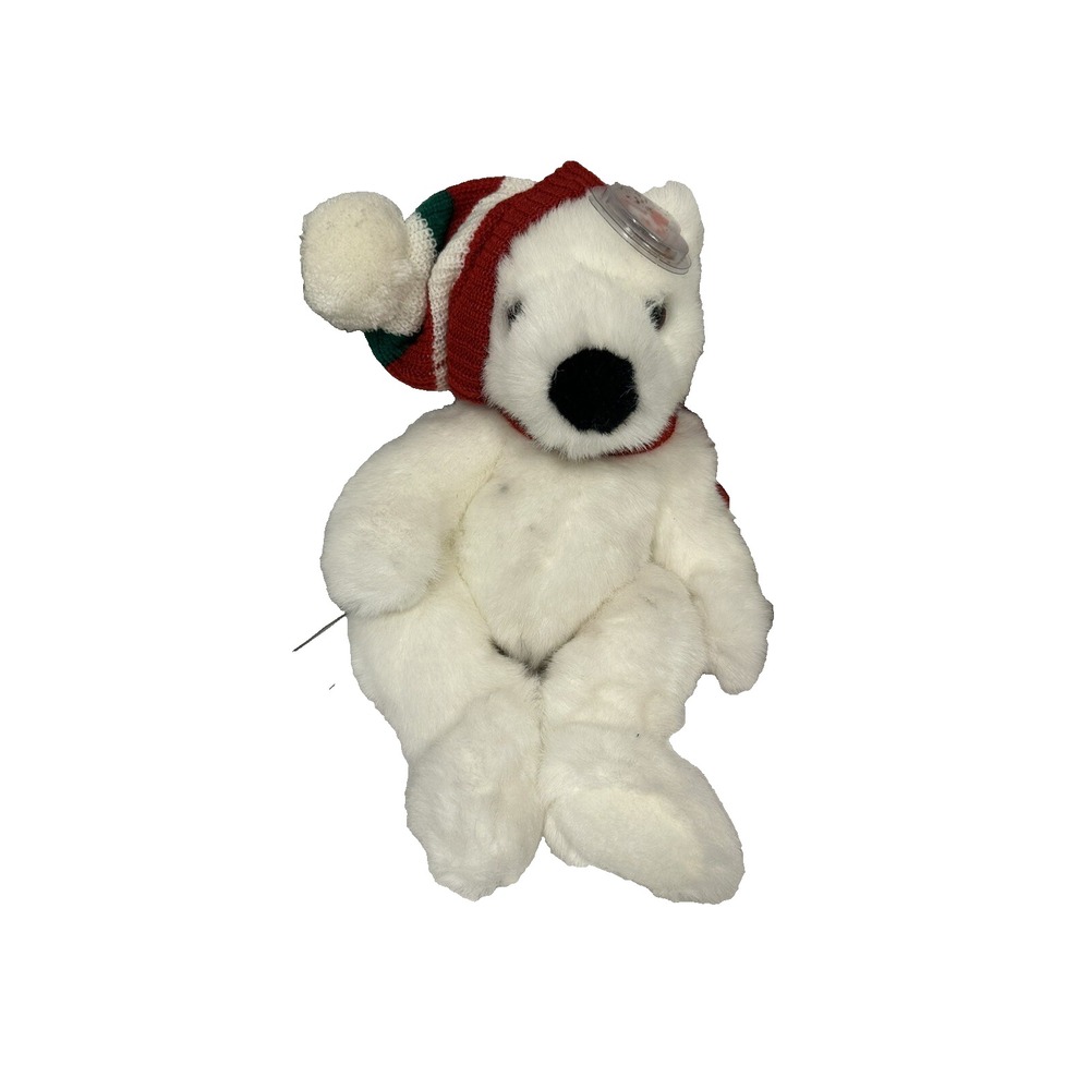 TY beanie baby 12‎ inch 1997 HOLIDAY BEAR